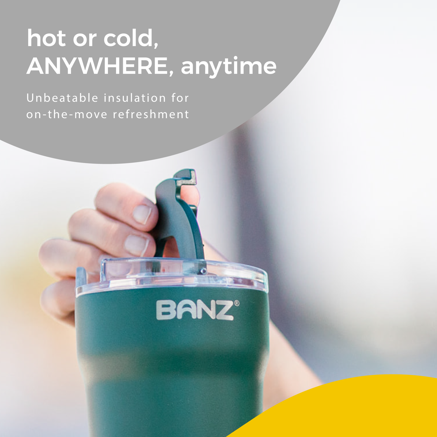 Travel Spill-Proof Travel Cup with Lid 14oz