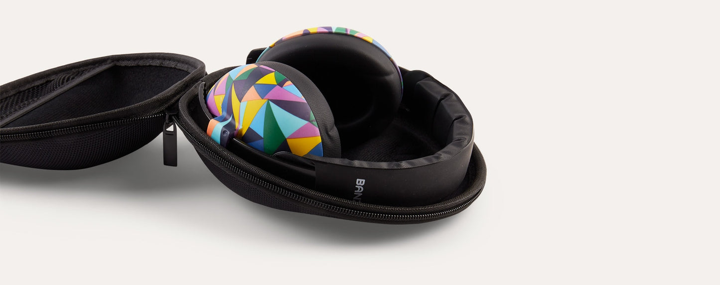 Mix and Match Baby Print Hearing Protection Earmuffs and Case Combo Gift Set