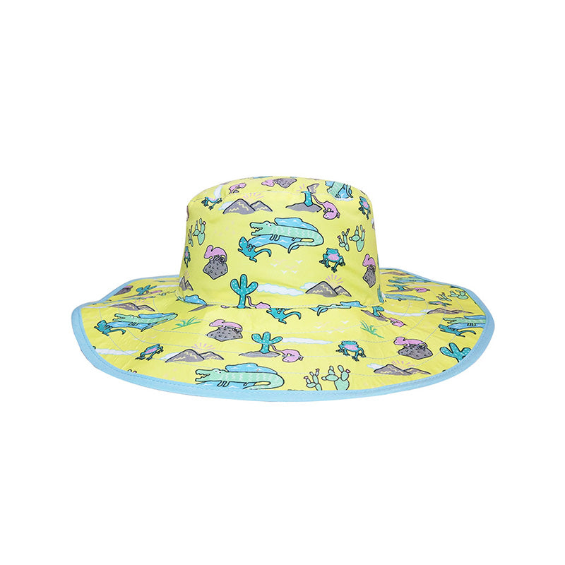 Mix and Match Kids Wrap Around Sunglasses and Bucket Hat Combo Gift Set
