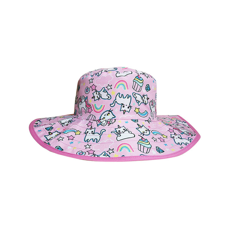 Mix and Match Kids Wrap Around Sunglasses and Bucket Hat Combo Gift Set