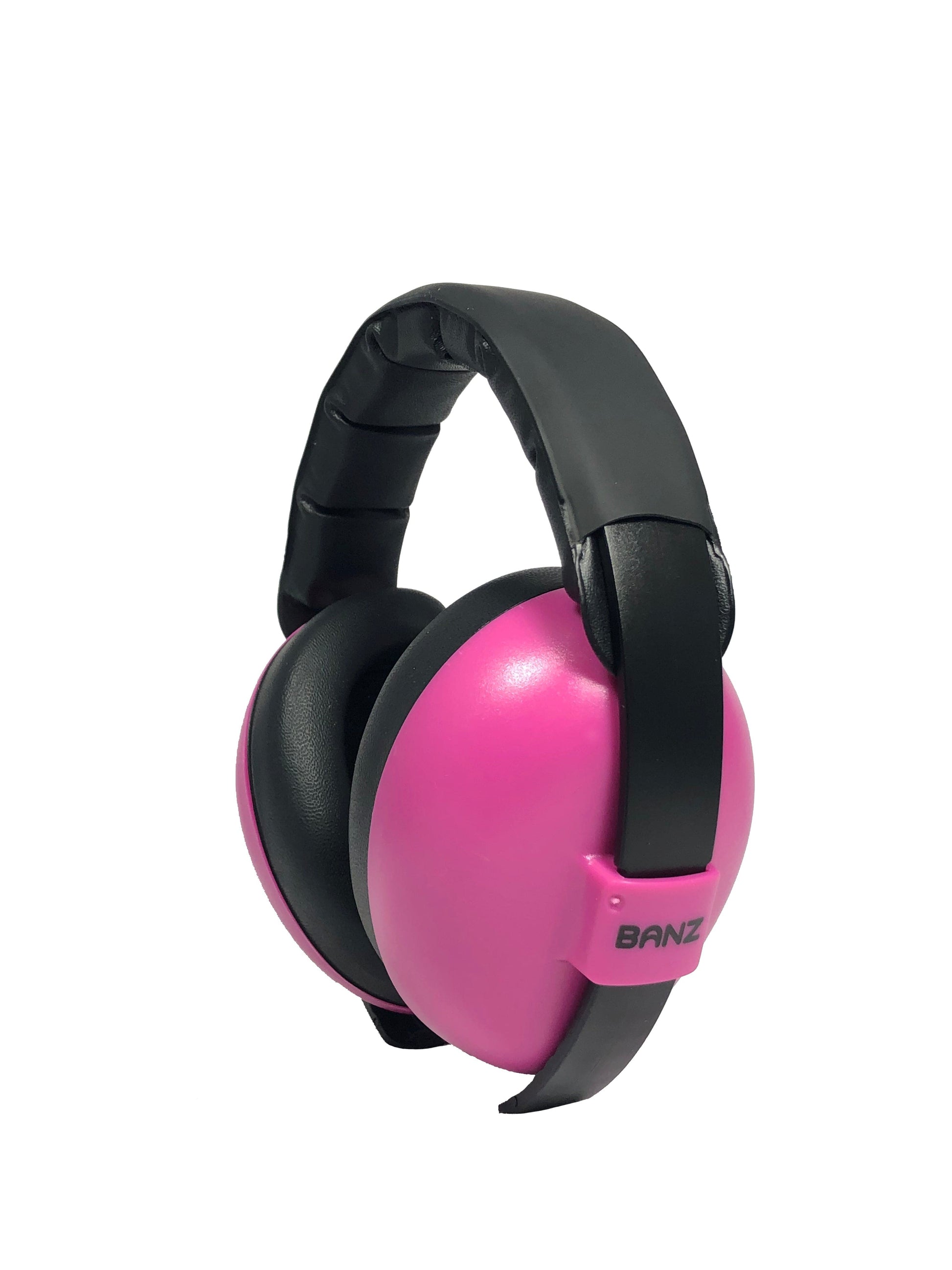 BANZ Hearing Protection Baby Earmuffs - Solids Azalea