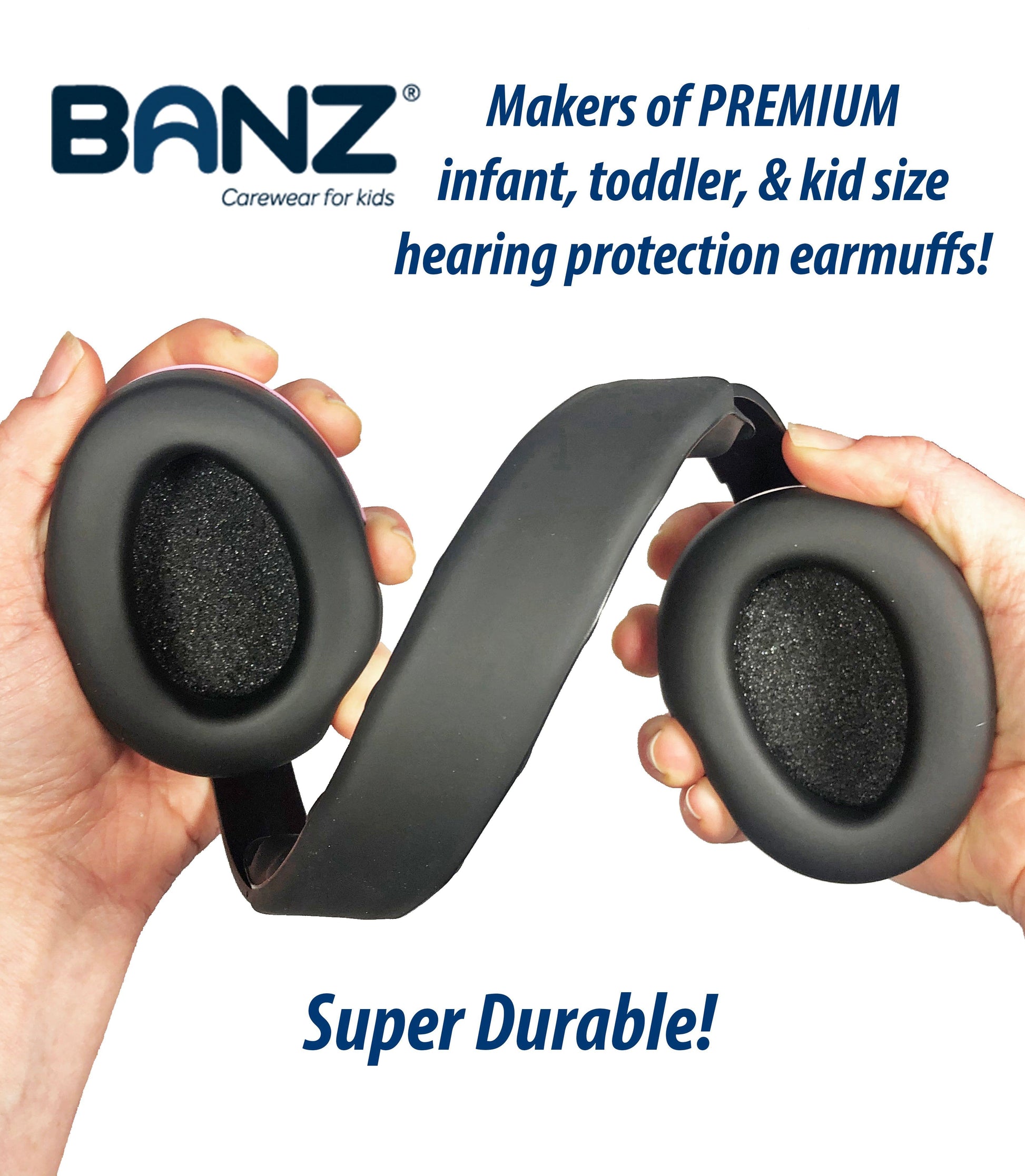 BANZ Hearing Protection Baby Earmuffs - Solids