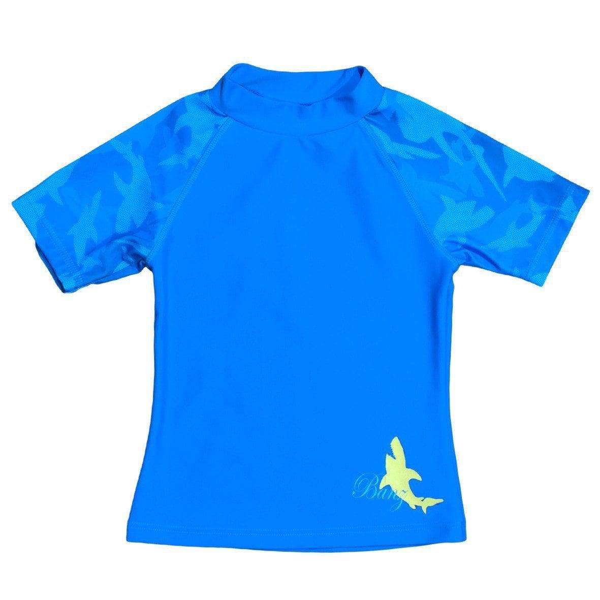 BANZ Rashguards Boys 2-6 Short Sleeve Rashguards 2 / Fin Frenzy Blue