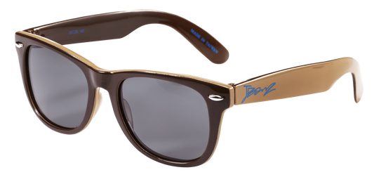 BANZ Sunglasses Kids Sunglasses - Dual Color (with case) Brown/Tan