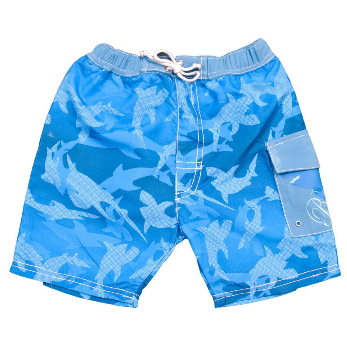 BANZ Swimsuit Boys 2-6 Boardshorts 2 / Fin Frenzy Pattern