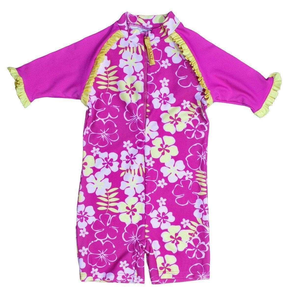 BANZ Swimsuit Toddler 2/2T/3 One Piece UV Swimsuit 2 / Coolgardie Blue