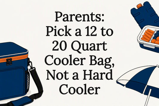 Cooler bag family outing title card