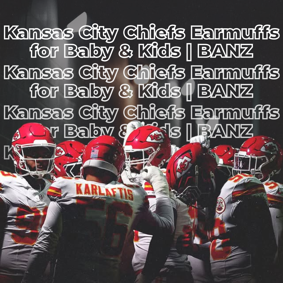 Kansas City Chiefs Earmuffs for Baby & Kids | BANZ