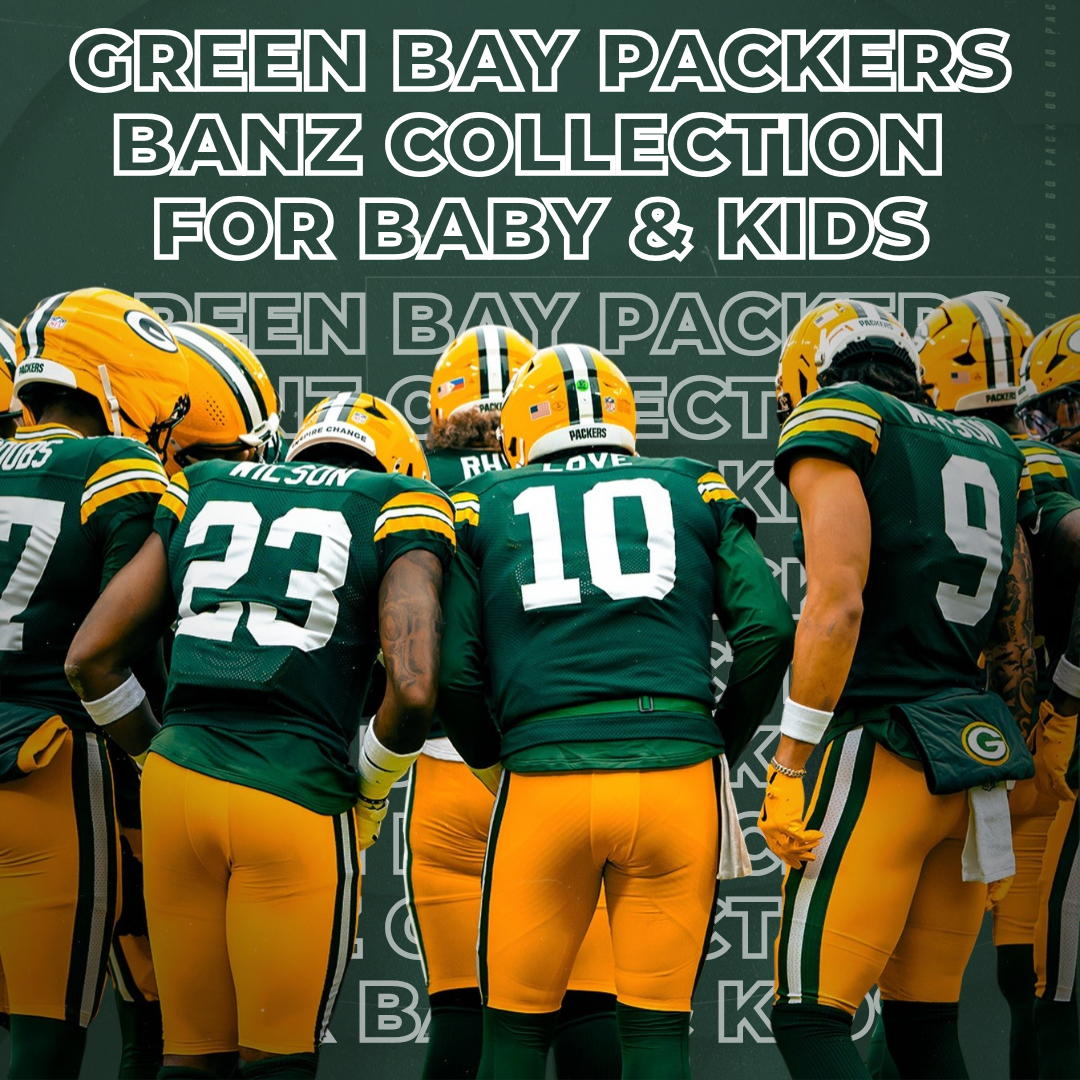 Green Bay Parkers BANZ Collection for Baby & Kids
