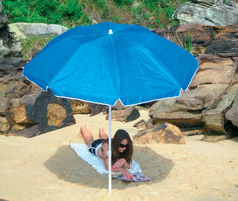 SHELTA Foldabrella Beach Umbrella
