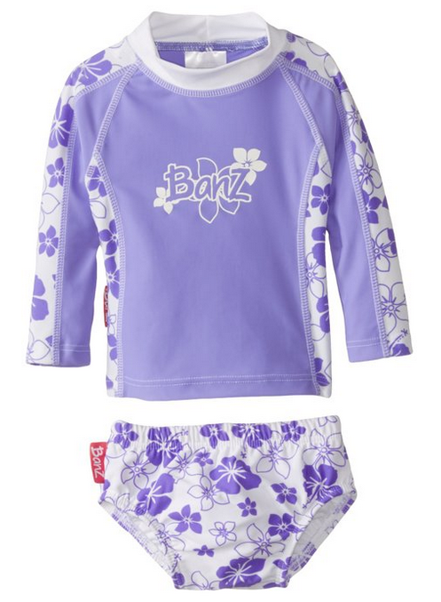 Baby & Toddler Rashguard & Swim Diaper Set