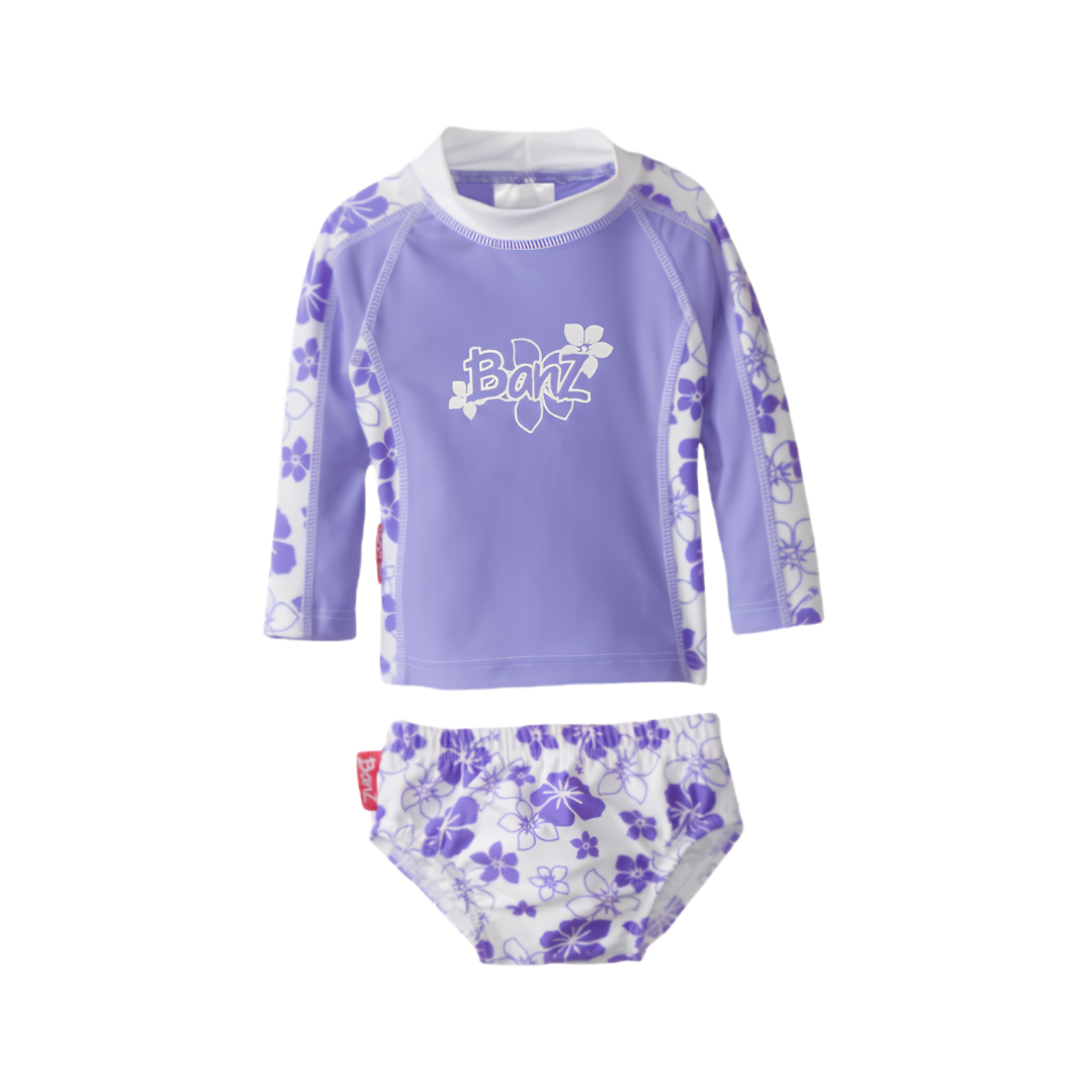 Rashguard & Swim Diaper Set