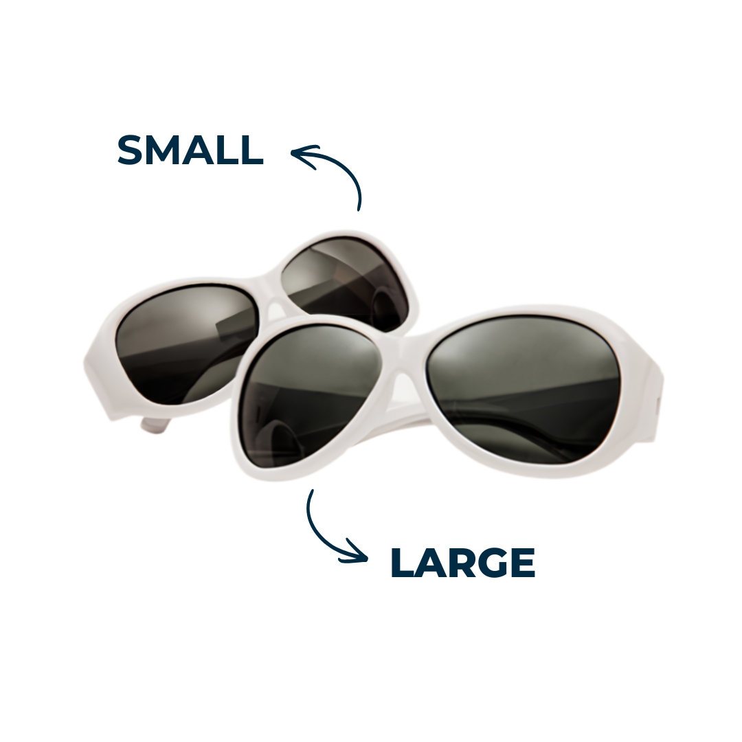 Gafas de sol envolventes a juego para niños y adultos - Estilo retro