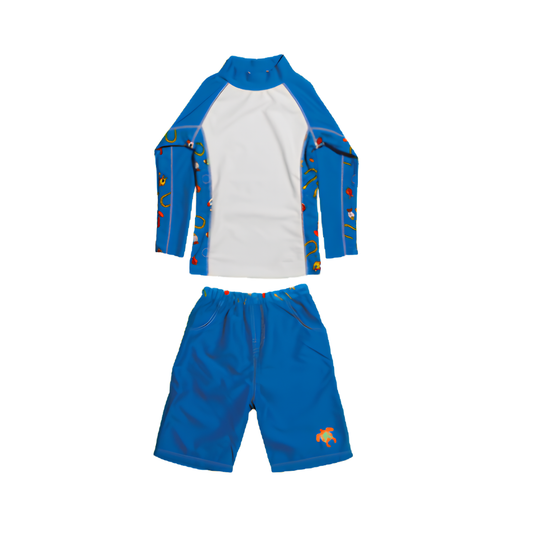 Conjunto de lycra de manga larga para niños 2