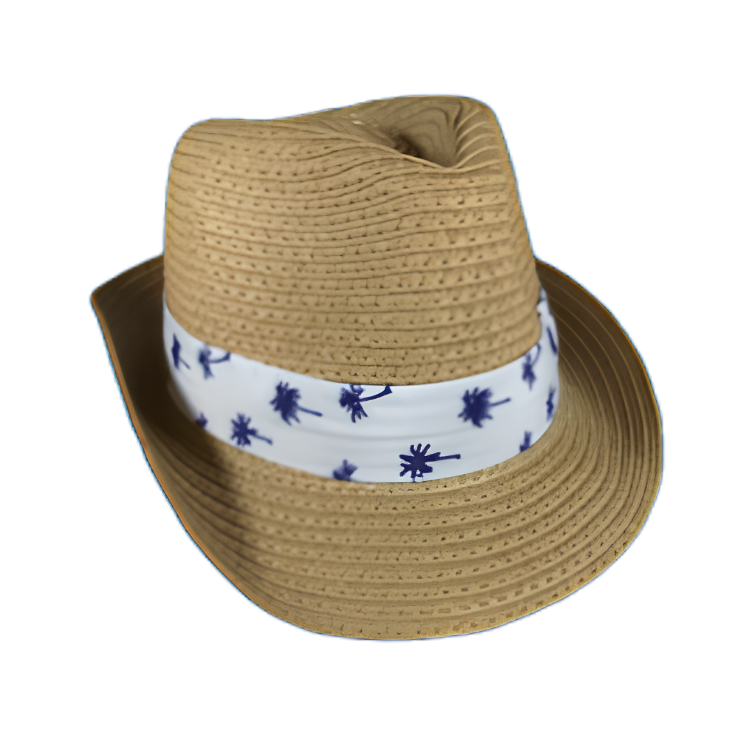 Fedora Sunhat with Band Detail