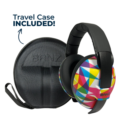 Mix and Match Baby Print Hearing Protection Earmuffs and Case Combo Gift Set
