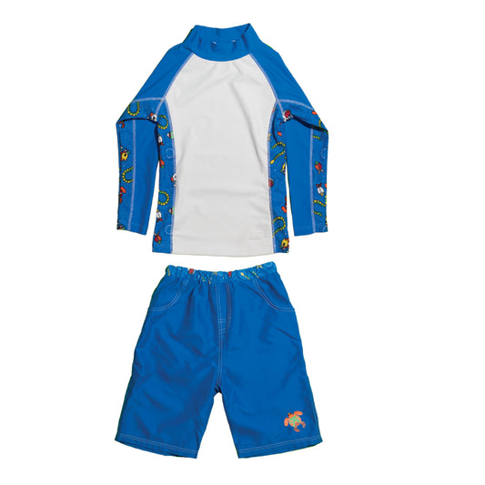 Conjunto Rashguard de manga comprida para meninos 2