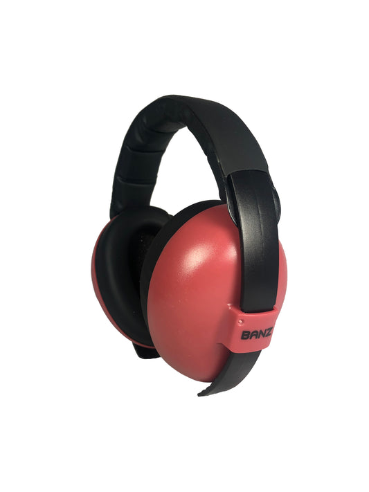 Baby BANZ earmuff ZeeCase in Black storage case for hearing protection