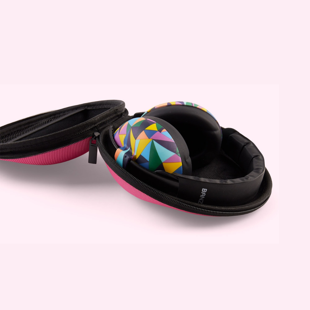 Mix and Match Baby Print Hearing Protection Earmuffs and Case Combo Gift Set