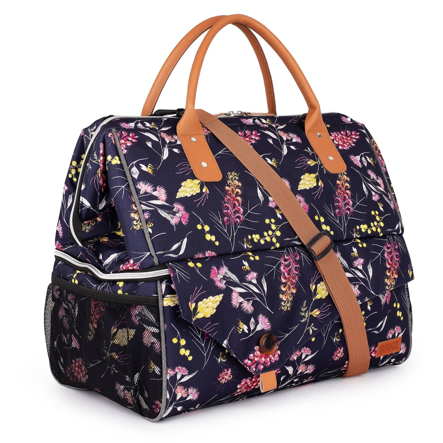 BANZ Coolers Picnic Cooler Bag Grevillea Navy Blue / Large - 40 x 25 x 30