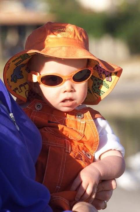BANZ Combo gift set Baby Sun Hat and Sunglasses Gift Set