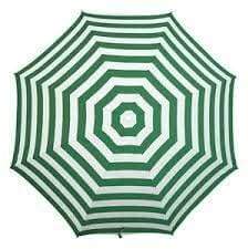 BANZ Global Umbrella SHELTA Noosa Beach Umbrella SHELTA Noosa Beach Umbrella / Emerald Stripe