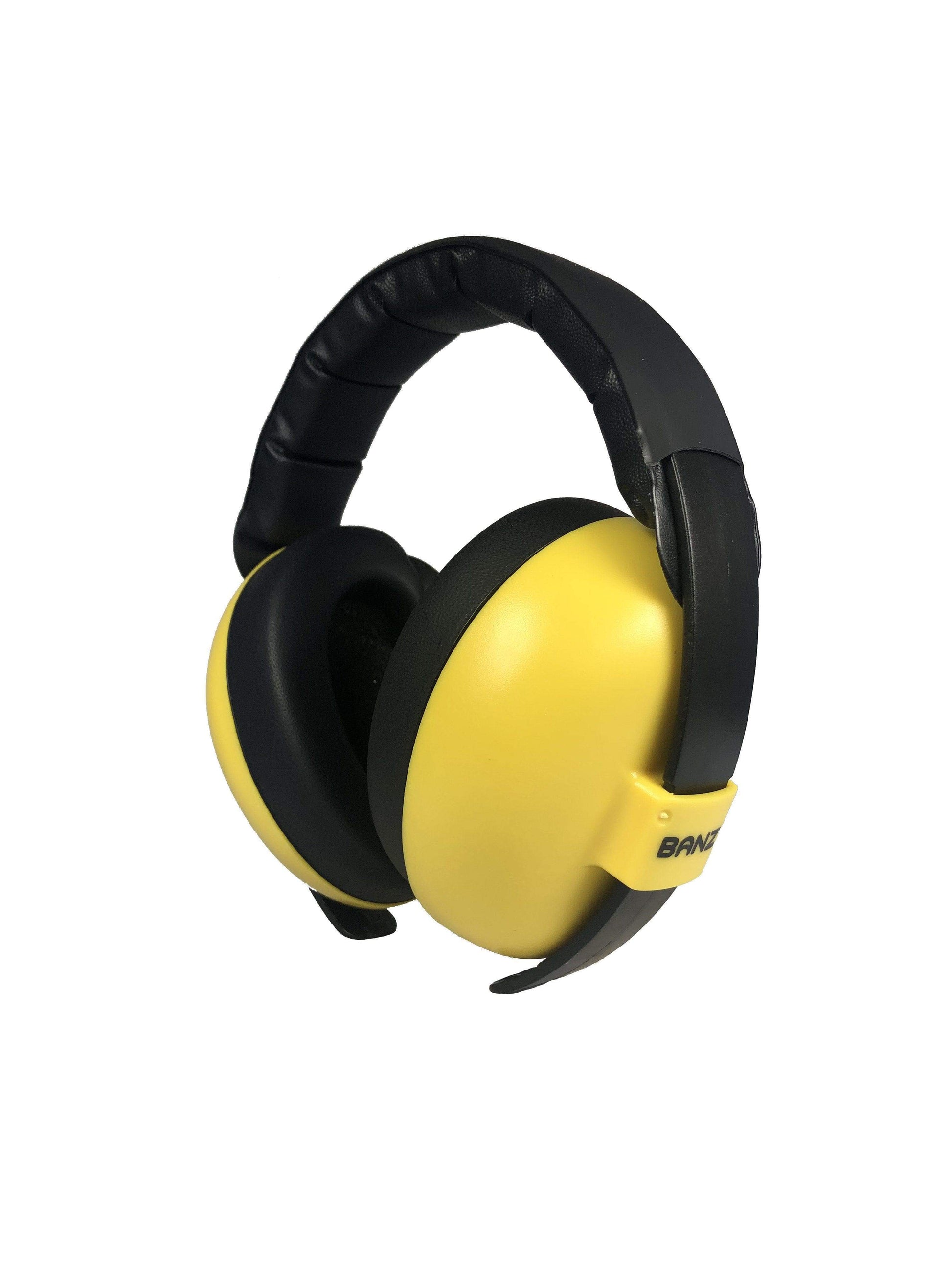 BANZ Hearing Protection Team Colors - Baby Earmuffs and Kids Earmuffs Baby / Gold