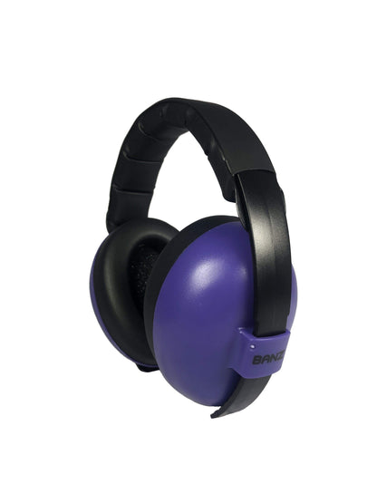 BANZ Hearing Protection Team Colors - Baby Earmuffs and Kids Earmuffs Baby / Purple
