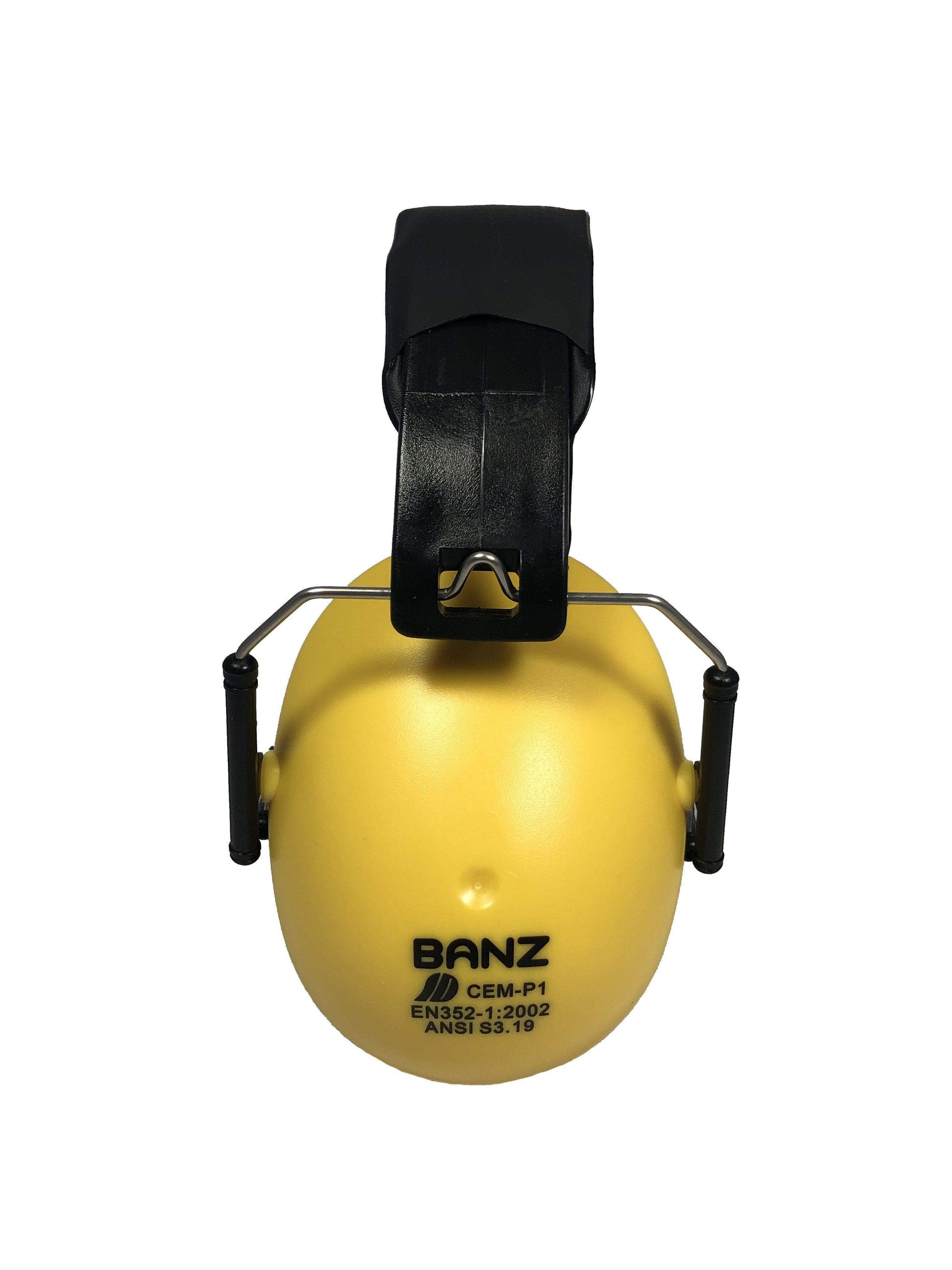 BANZ Hearing Protection Kids Earmuffs - Solids Gold