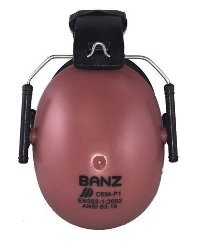 BANZ Hearing Protection Team Colors - Baby Earmuffs and Kids Earmuffs Kids / Maroon