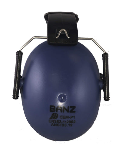 BANZ Hearing Protection Team Colors - Baby Earmuffs and Kids Earmuffs Kids / Navy