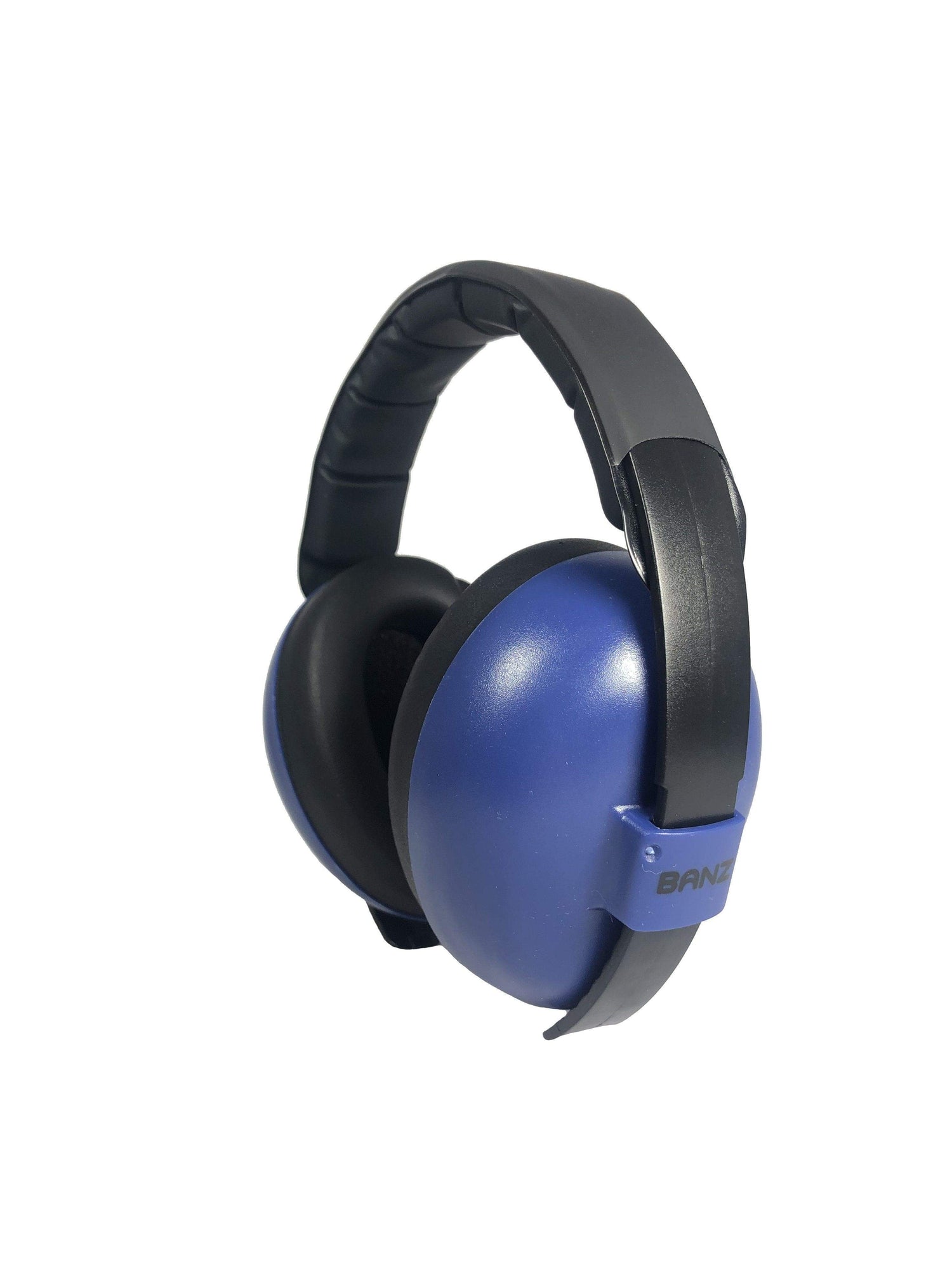 Baby BANZ sensory earmuffs in Navy with NRR 26 dB passive hearing protection
