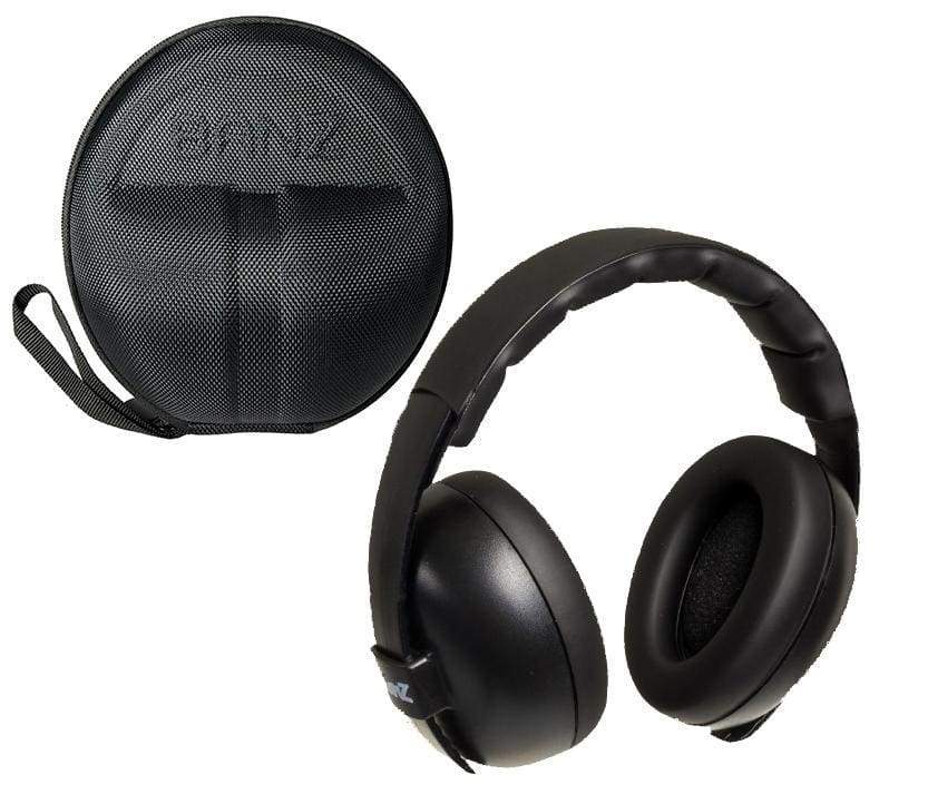 BANZ Hearing Protection Baby Earmuffs with ZeeCase Onyx