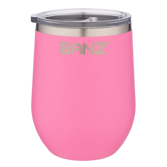 BANZ Wine Tumbler Drink Tumbler Wildflower Pink