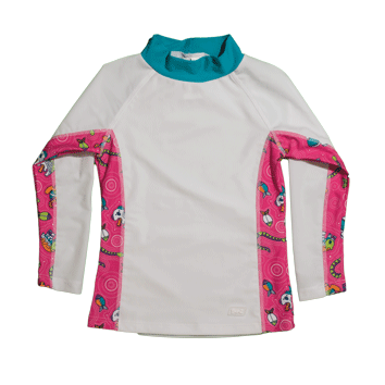 BANZ baby long sleeve rash guard 00 / Sun Blossom Stripe