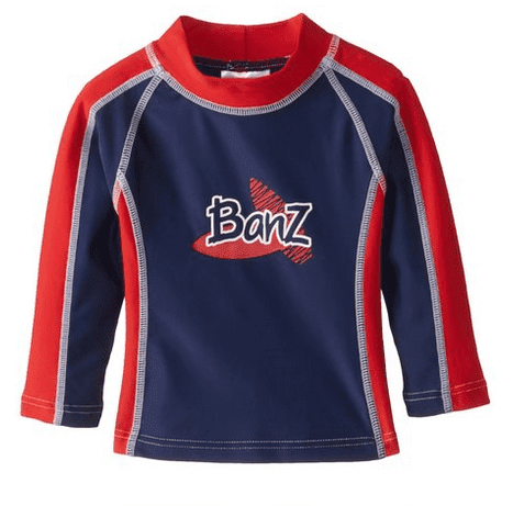 BANZ baby long sleeve rash guard 00 / Sun Blossom Stripe