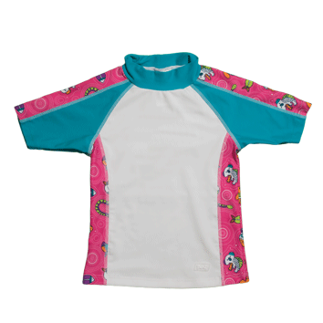 BANZ Rashguards Girls 2-6 Short Sleeve Rashguards 2 / Coolgardie Pink