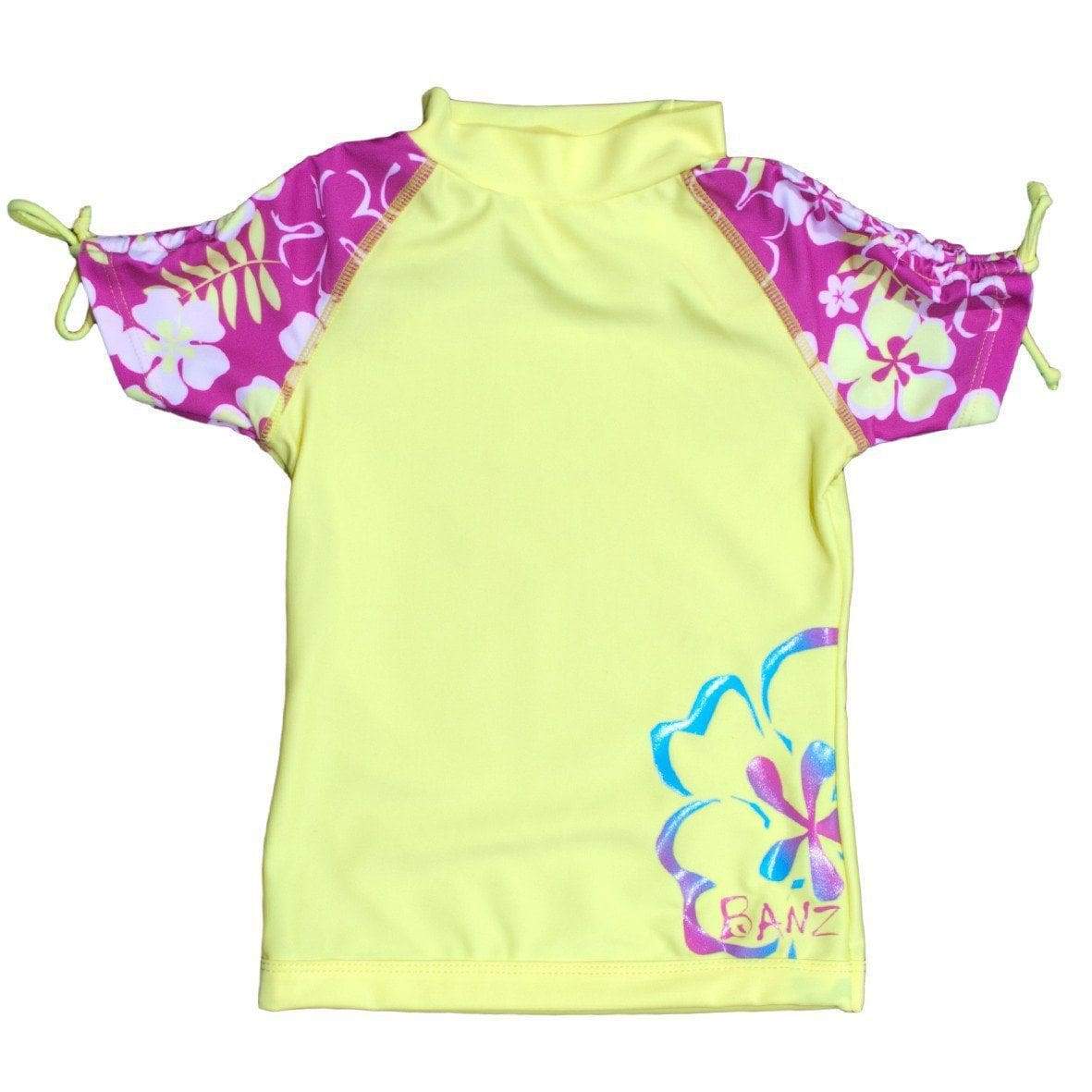 BANZ Rashguards Girls 2-6 Short Sleeve Rashguards