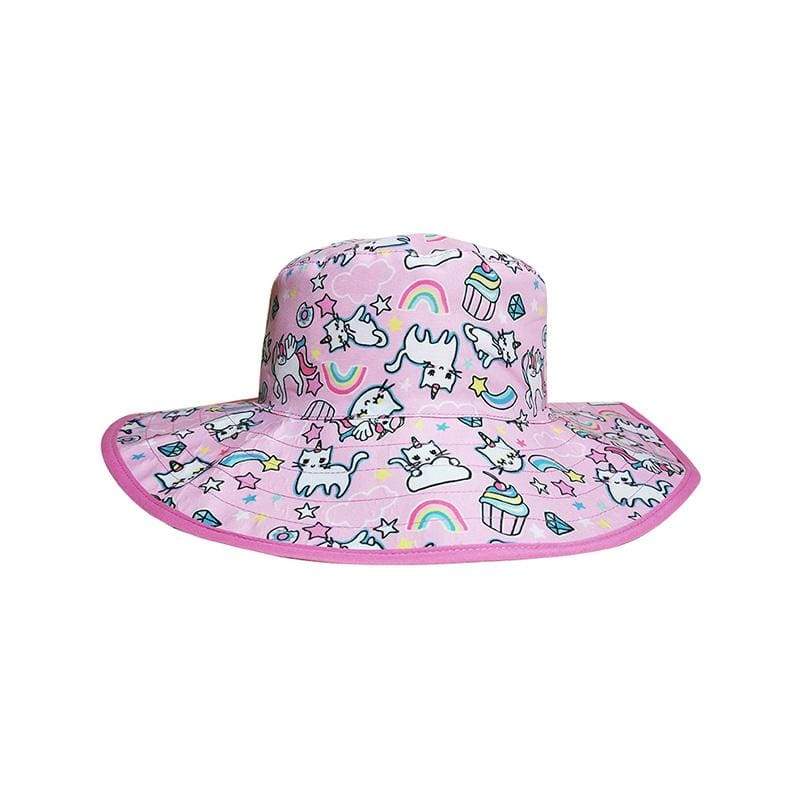 BANZ Sun Hat Childrens Sun Hats - Reversible Kawaii Designs Kids / Unicatz