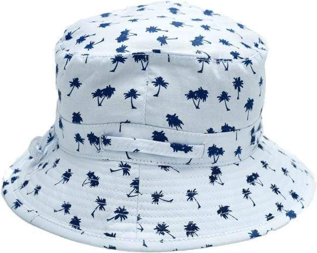 BANZ Sun Hat Childrens Sun Hats with Toggle Small / Light Palm Tree
