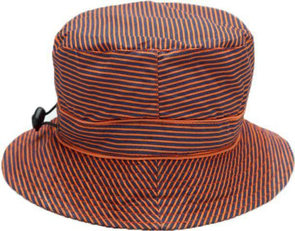 BANZ Sun Hat Childrens Sun Hats with Toggle Small / Orange Stripe