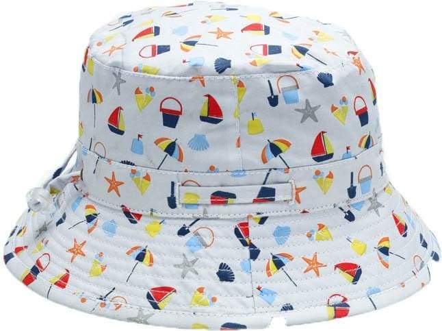 BANZ Sun Hat Childrens Sun Hats with Toggle Small / Seaside