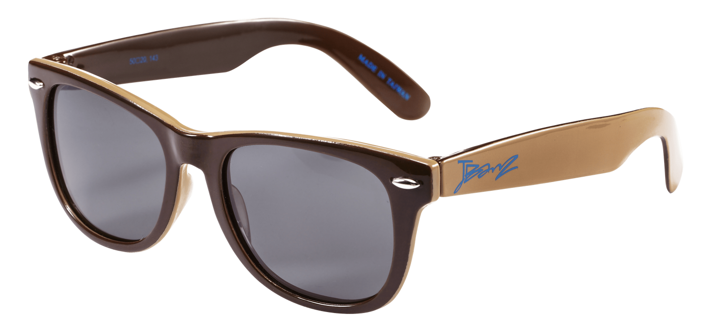 BANZ Sunglasses Kids Sunglasses - Dual Color (with case) Brown/Tan