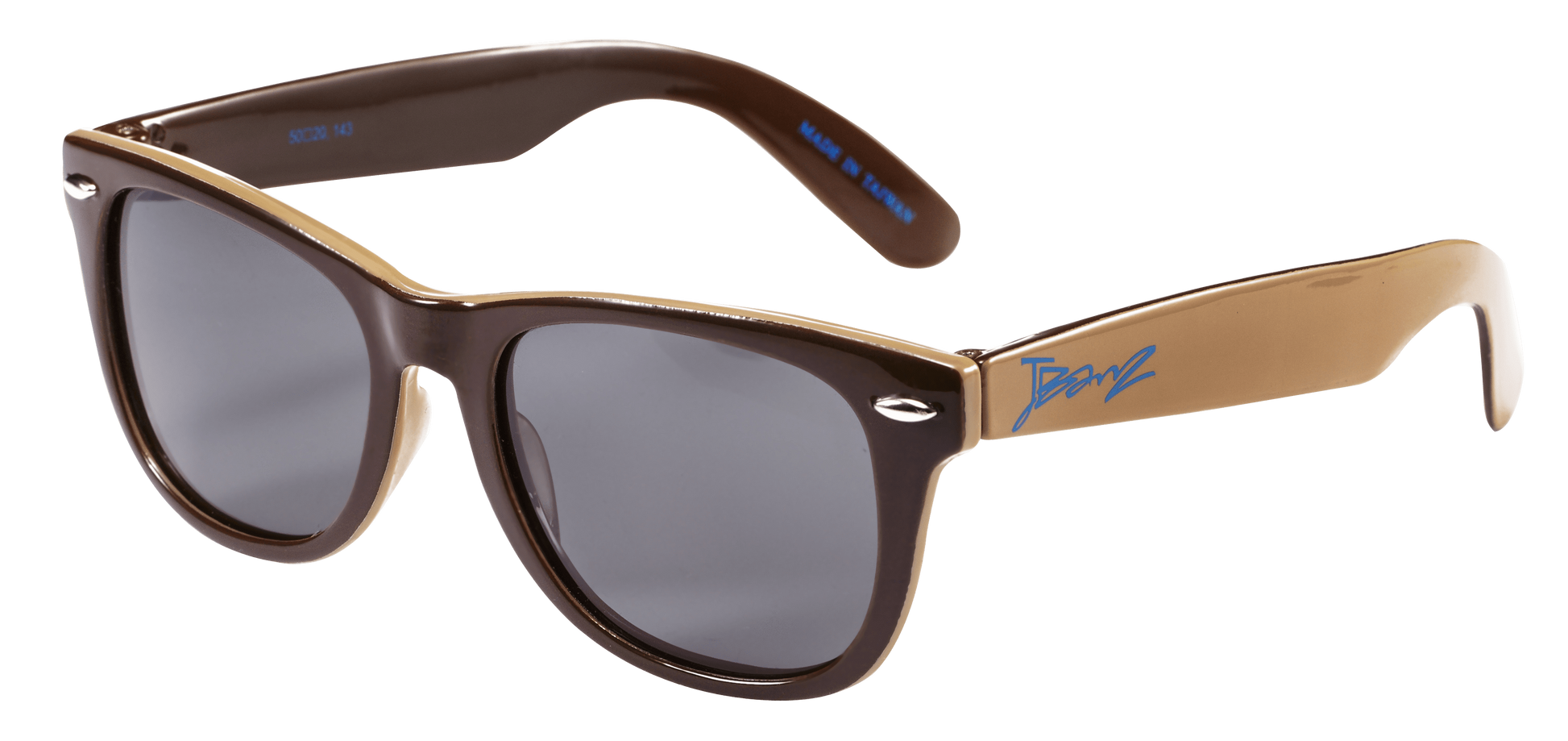 BANZ Sunglasses Kids Sunglasses - Dual Color (with case) Brown/Tan