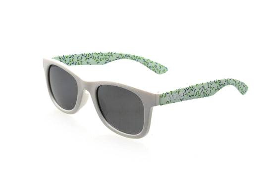 Baby BANZ wrap around sunglasses in Navy Starry Night with UV protection