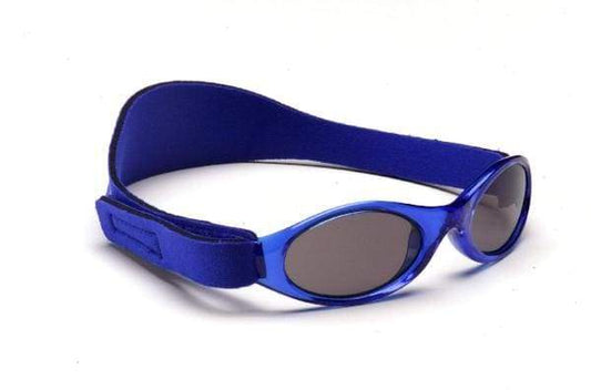 Baby BANZ wrap around sunglasses in Purple with UV protection