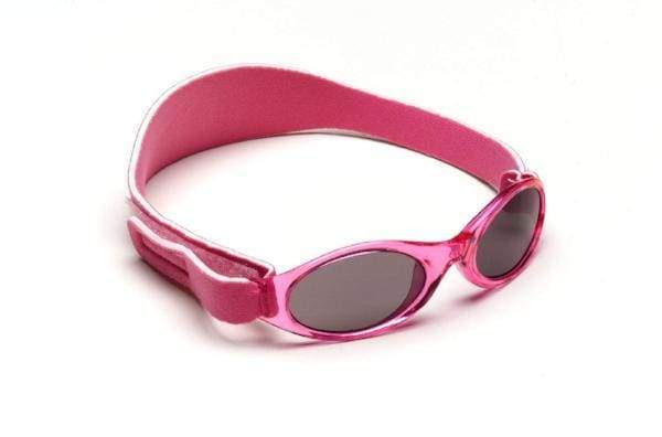 BANZ Sunglasses Baby Sunglasses - Bubzee Polarized Wrap Around Petal Pink
