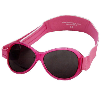 BANZ Sunglasses Toddler Sunglasses- Retro Wrap Around Petal Pink