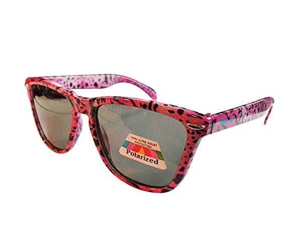 BANZ Sunglasses Kids Sunglasses - Wayfarer Safari Pink