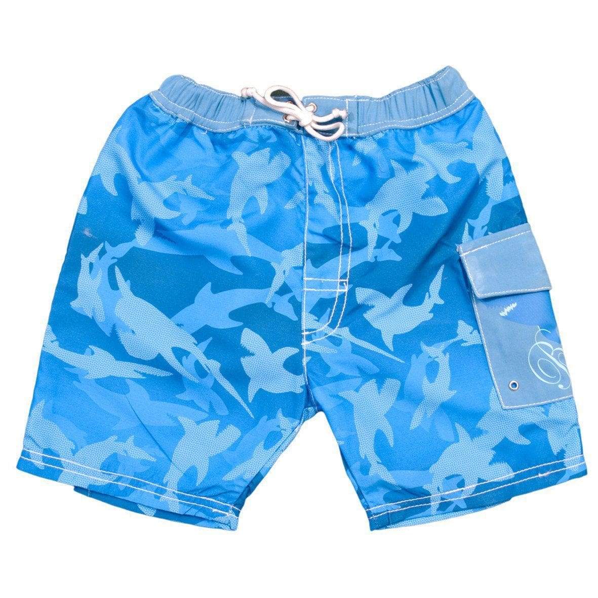 BANZ Swimsuit Baby Swim Boardshorts 00 / Fin Frenzy Pattern